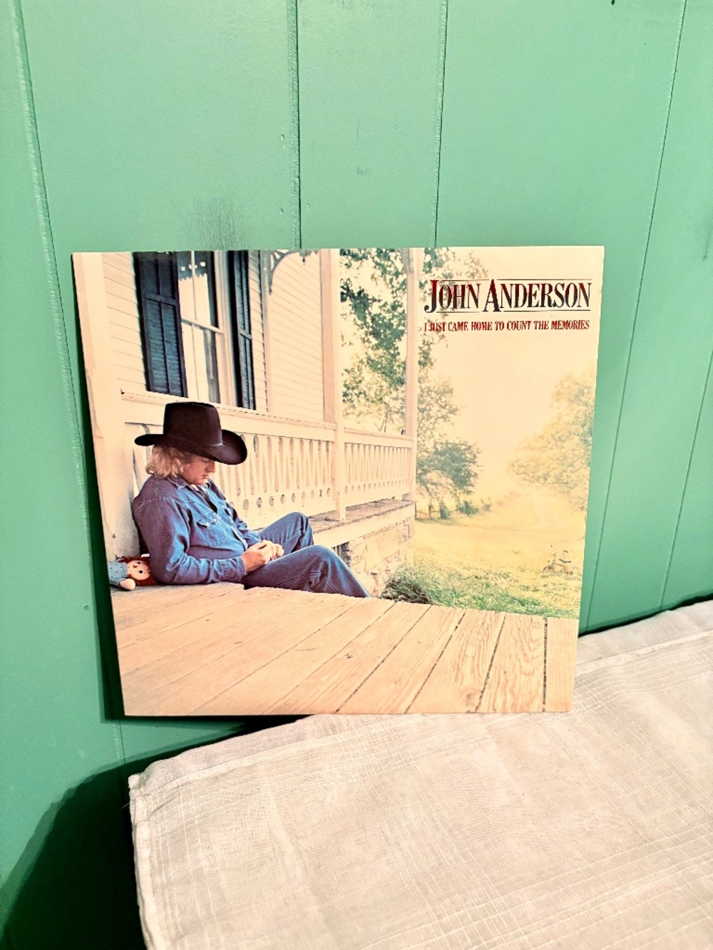 John Anderson Lp I Just Came Home To Count The Memories WB Vinyl Record Tested
